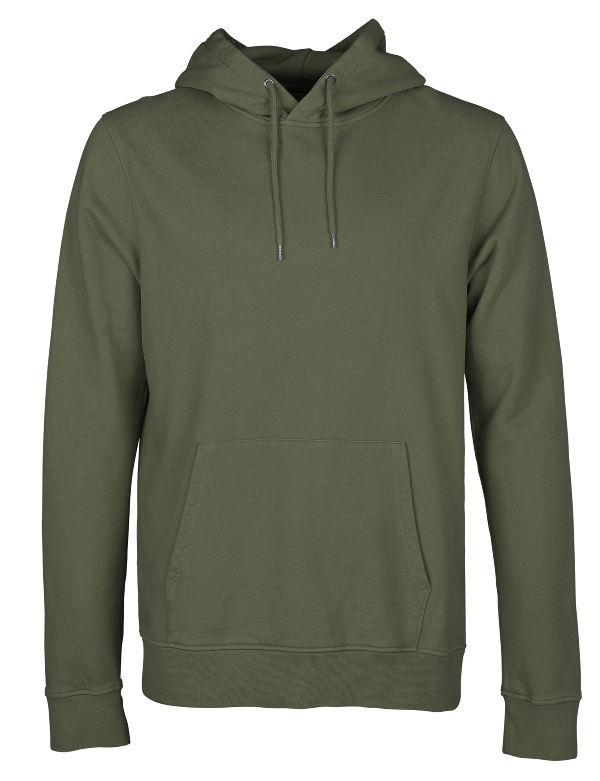 Organic Hooded Sweat - Seaweed Green