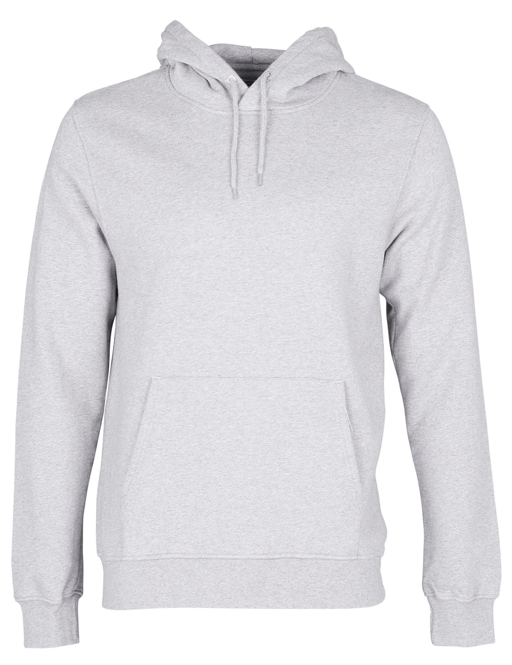 Organic Hooded Sweat - Snow Melange