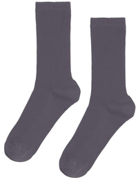 Women's Classic Organic Socks - Lava Grey