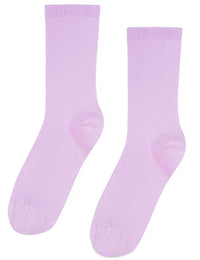 Women's Classic Organic Socks - Soft Lavender