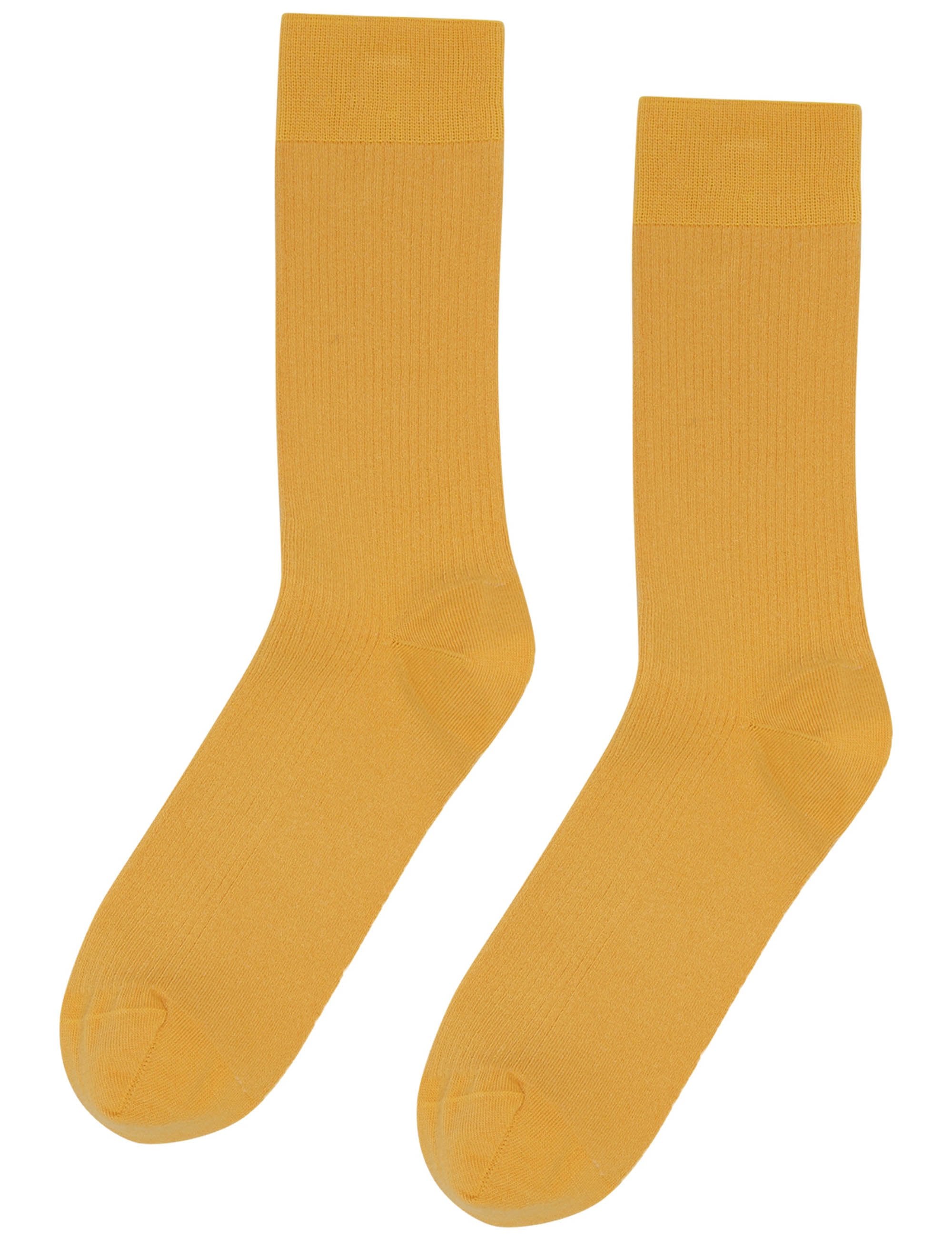 Classic Organic Socks - Burned Yellow