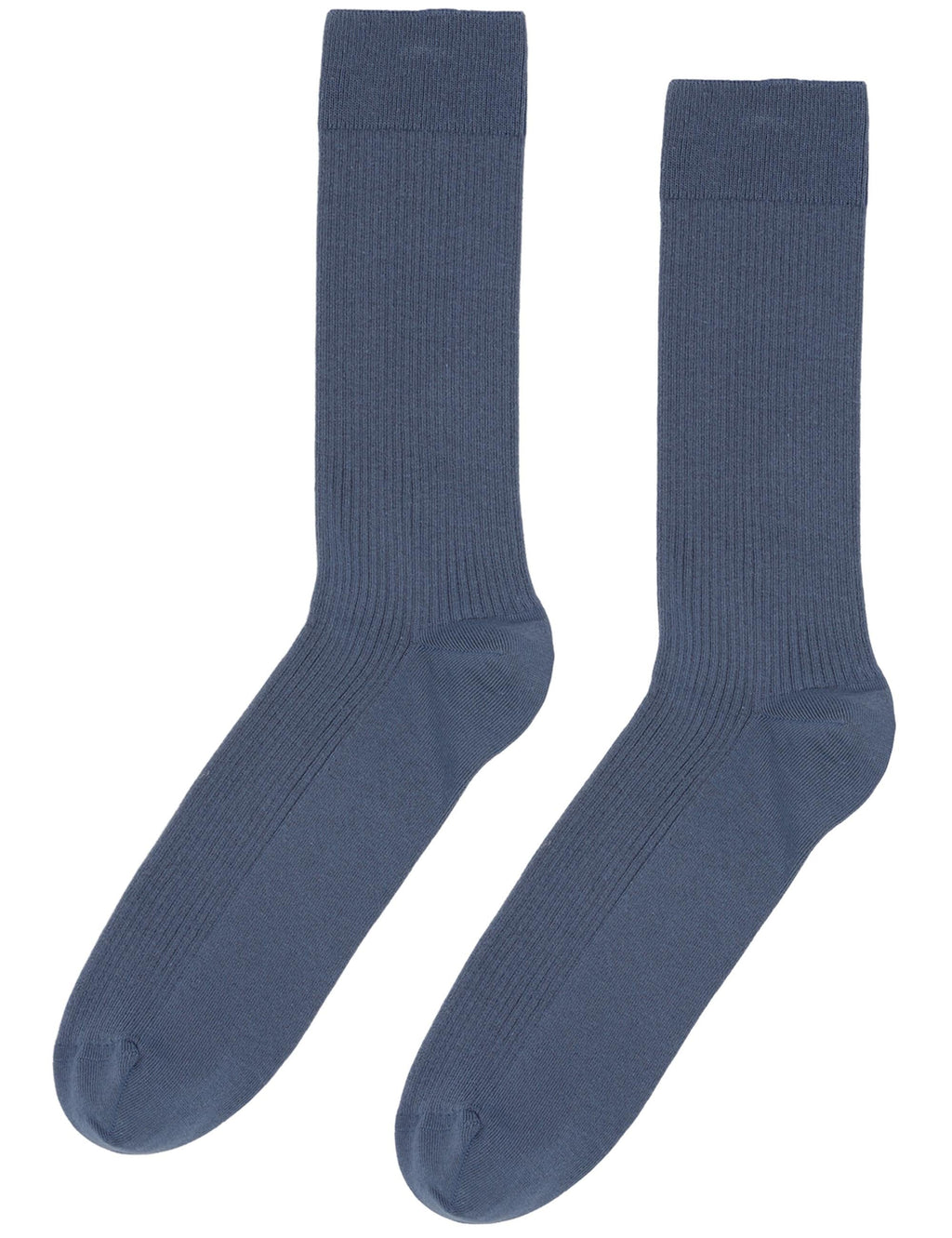 Classic Organic Socks - Petrol Blue