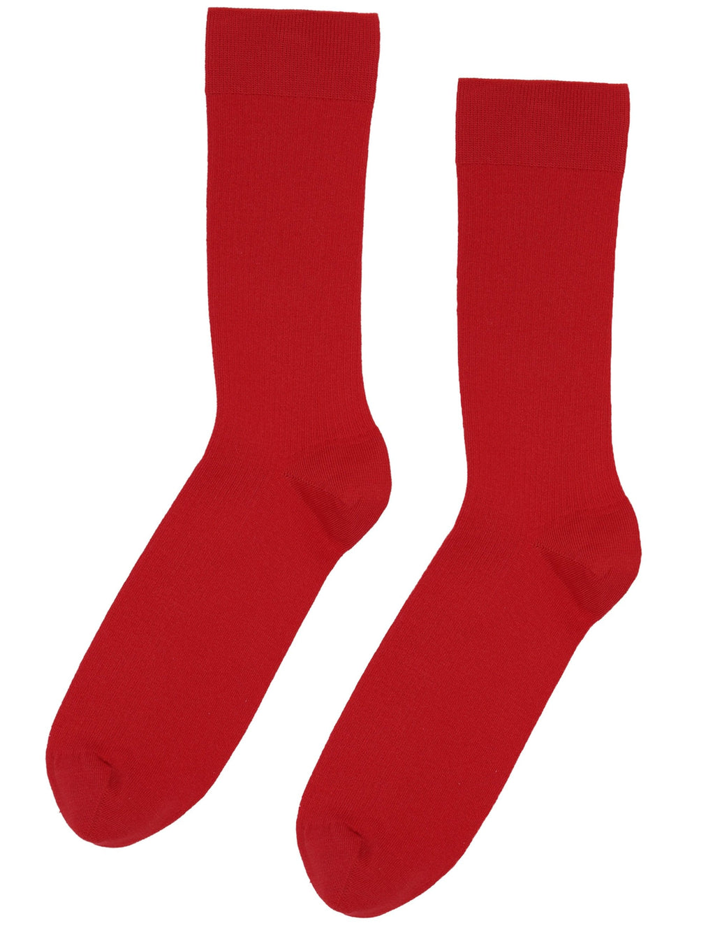 Classic Organic Socks - Scarlet Red