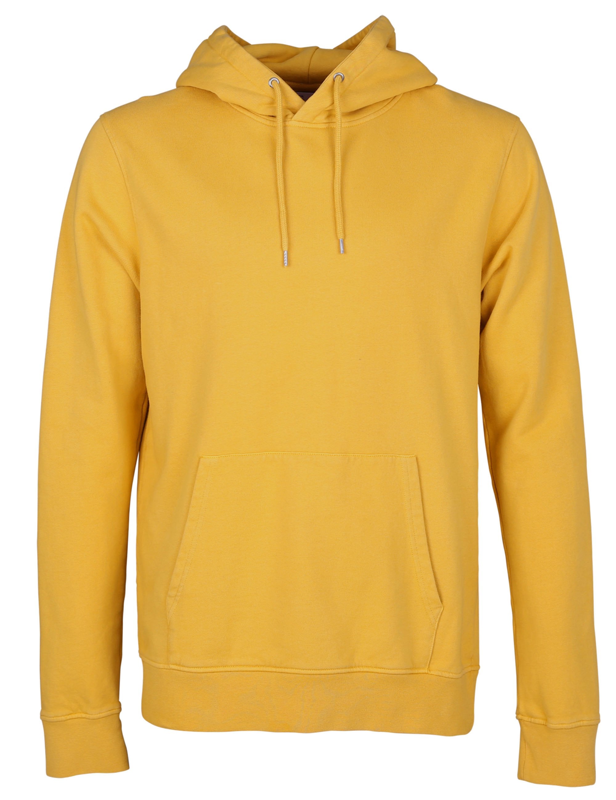 Organic Hooded Sweat - Burned Yellow
