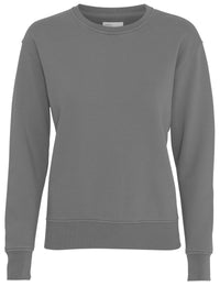 Women's Organic Crew Sweat - Storm Grey