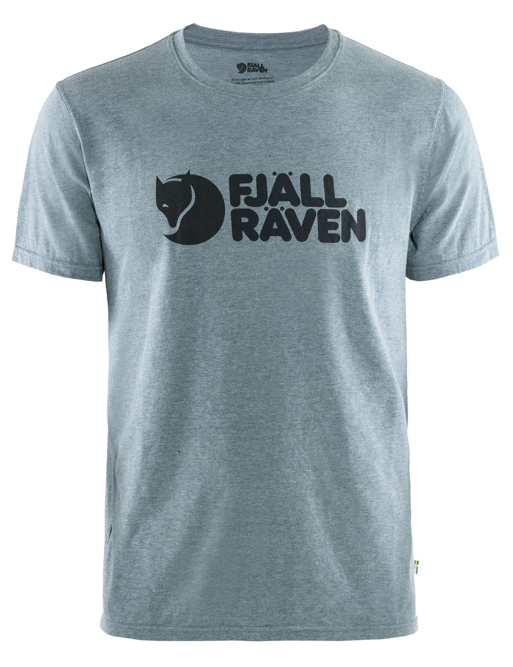 Fjallraven Logo T-Shirt - Uncle Blue Melange