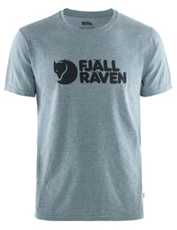 Fjallraven Logo T-Shirt - Uncle Blue Melange