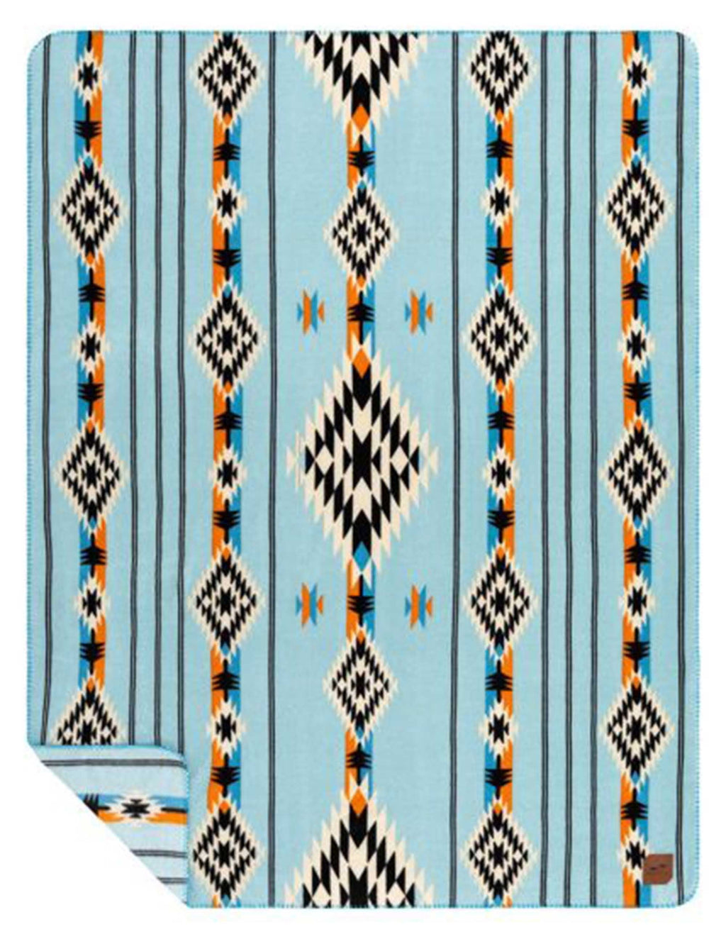 Journey Fleece Blanket - Light Blue