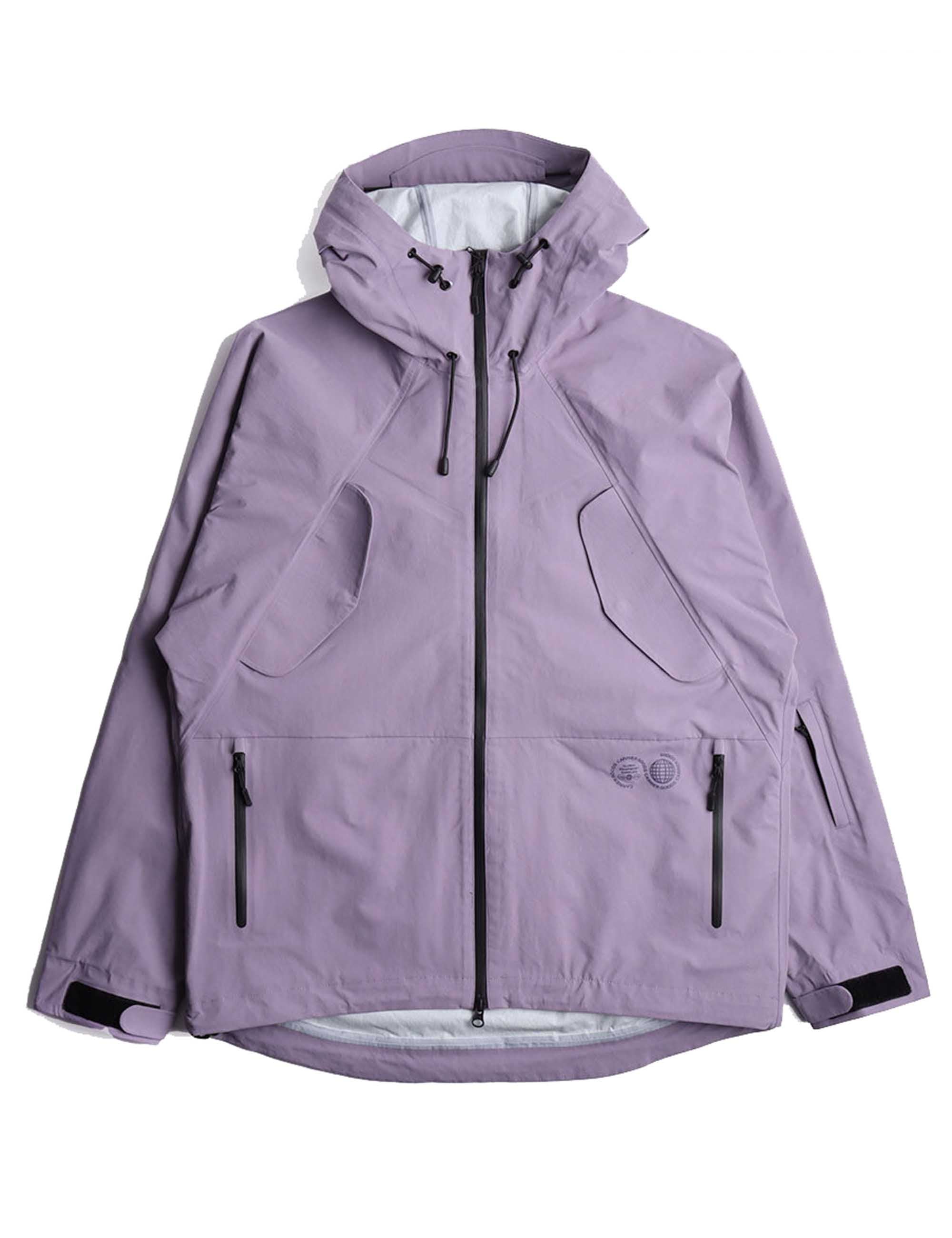Triple Layer Shell Jacket - Purple Sage