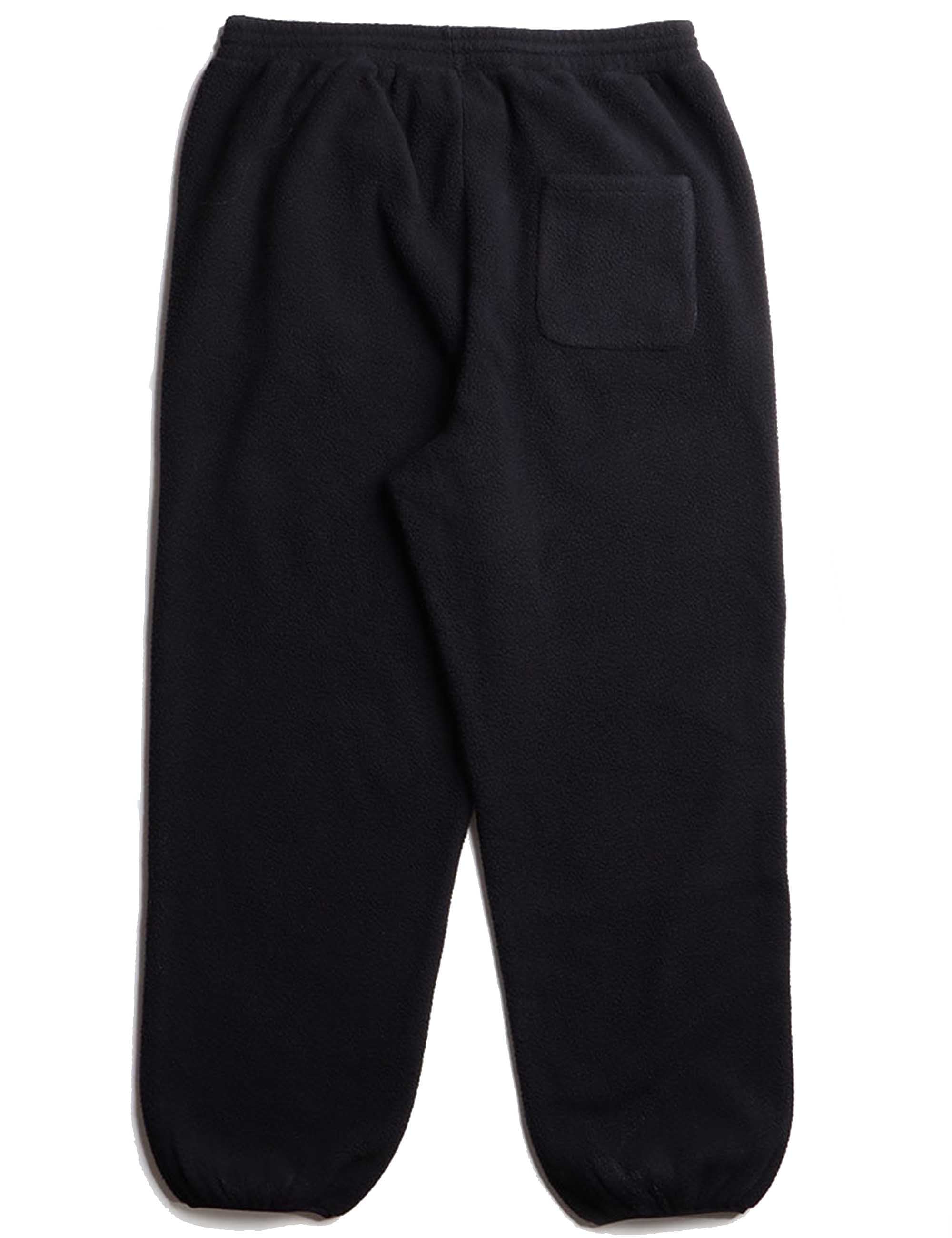 Borg Loose Joggers - Black