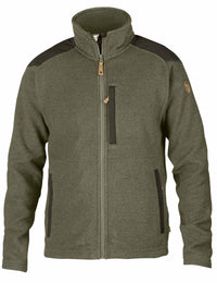 Buck Fleece Jacket - Laurel Green-Deep Forest