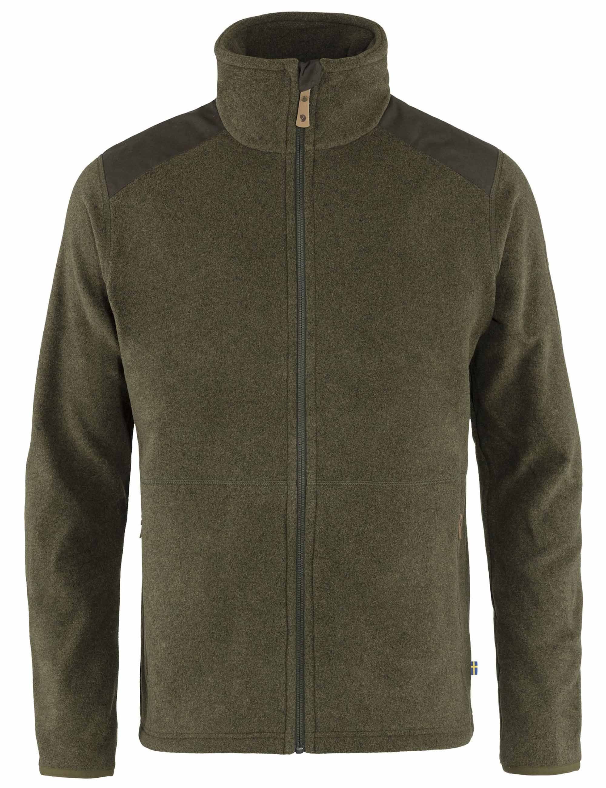 Sten Fleece Jacket - Dark Olive