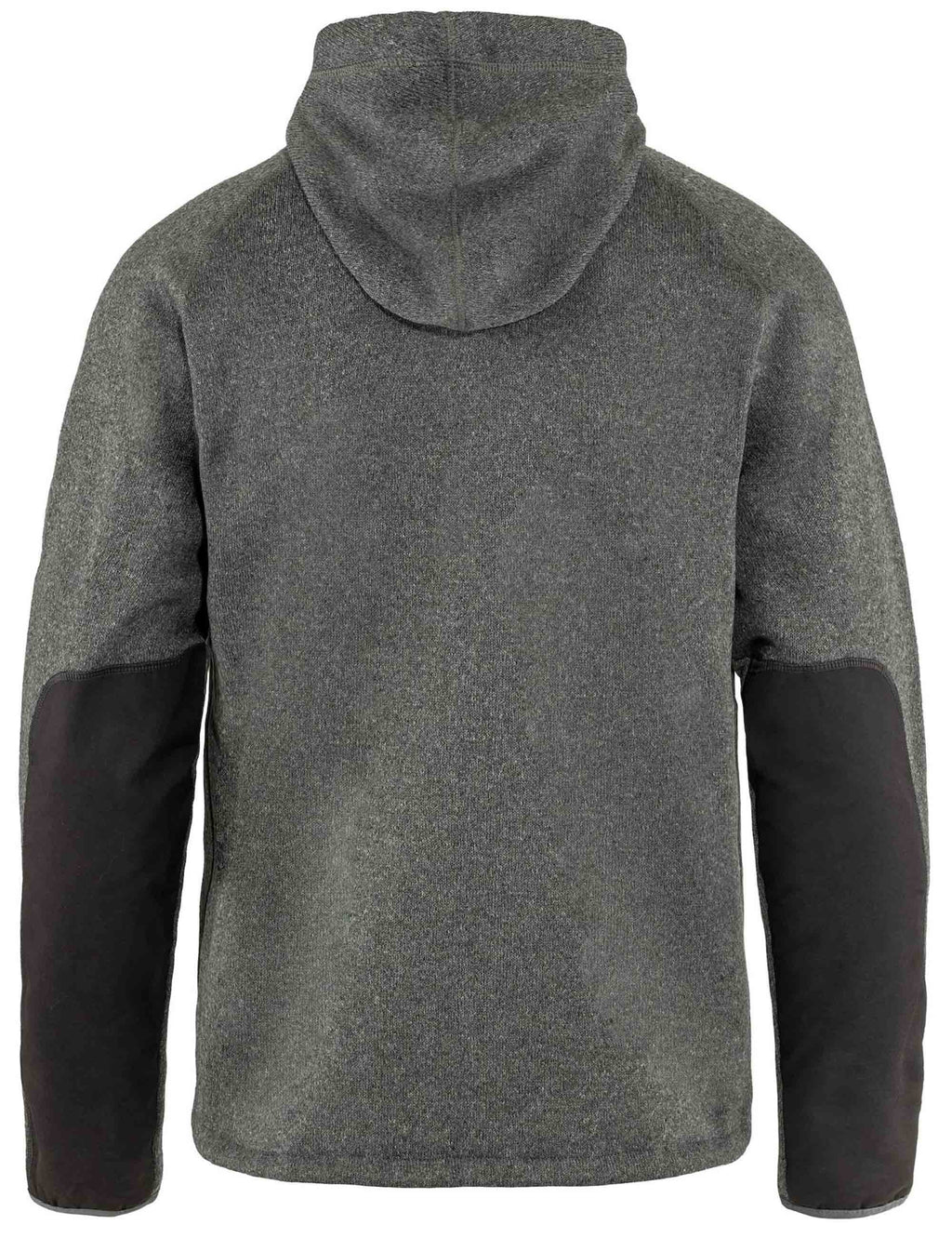 Ovik Fleece Zip Hooded Jacket - Dark Grey