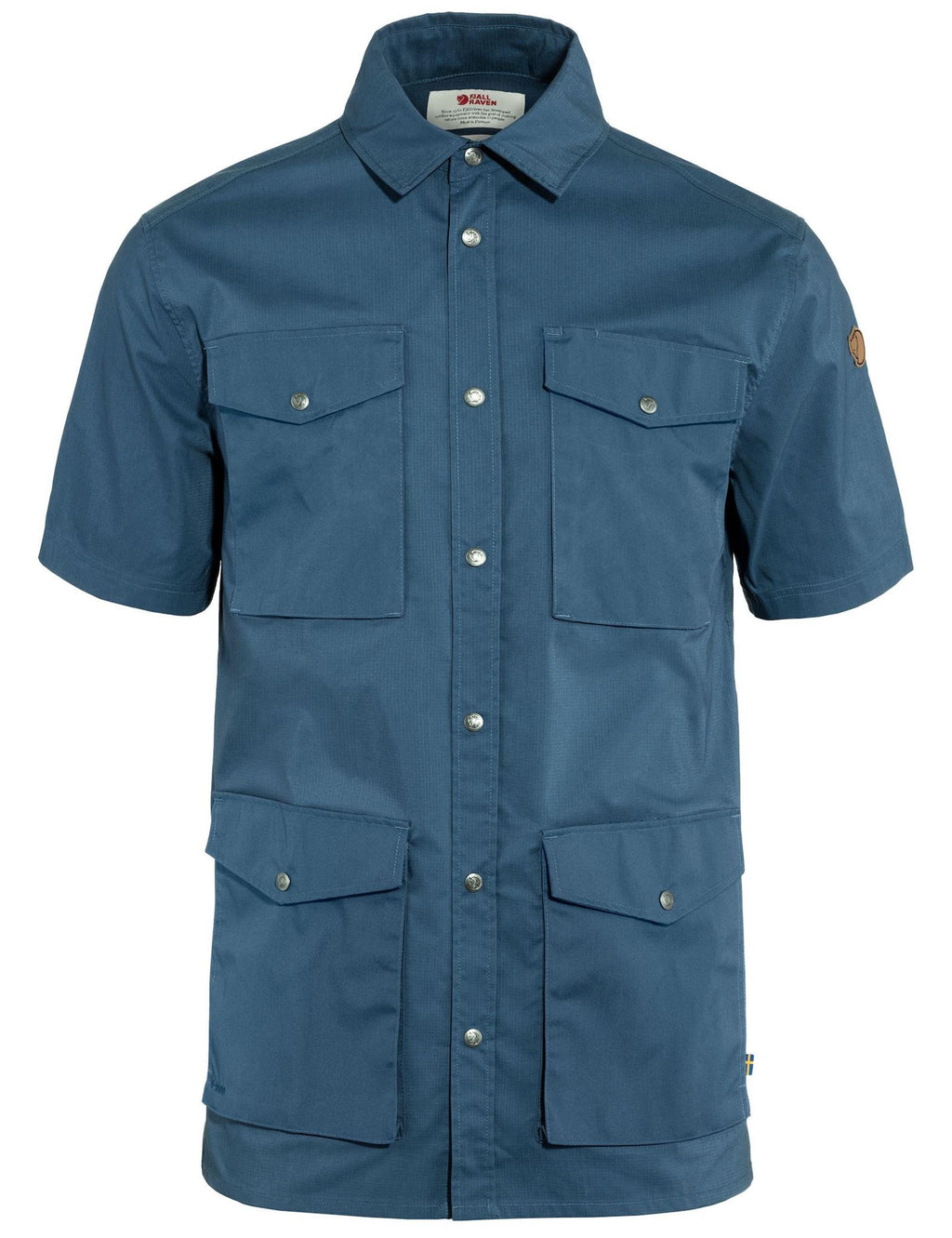 Raven Shirt - Indigo Blue