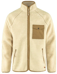 Vardag Pile Fleece Jacket - Chalk White