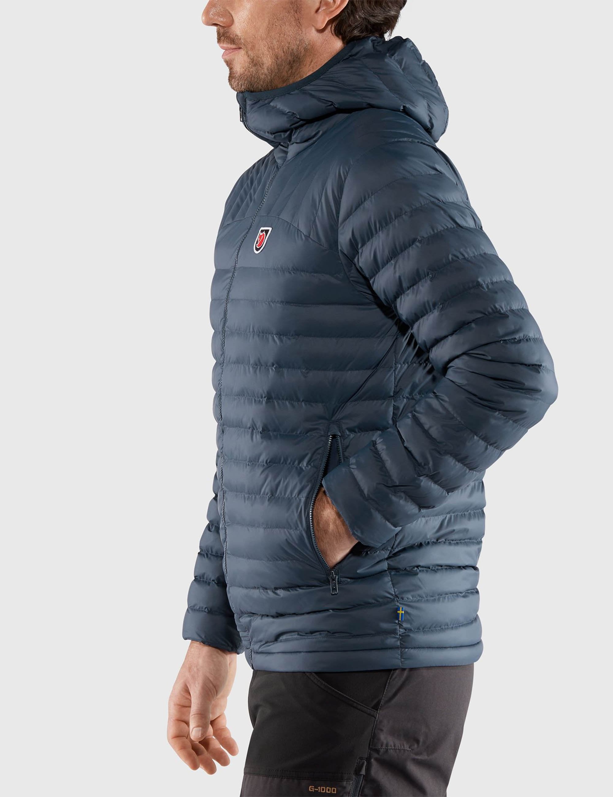 Expedition Latt Hooded Jacket - Navy