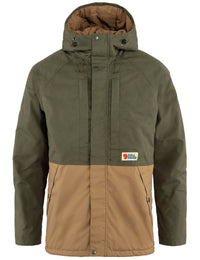 Vardag Lite Padded Jacket - Laurel Green/Buckwheat Brown