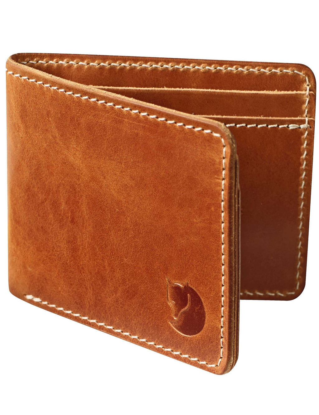 Ovik Leather Wallet - Cognac
