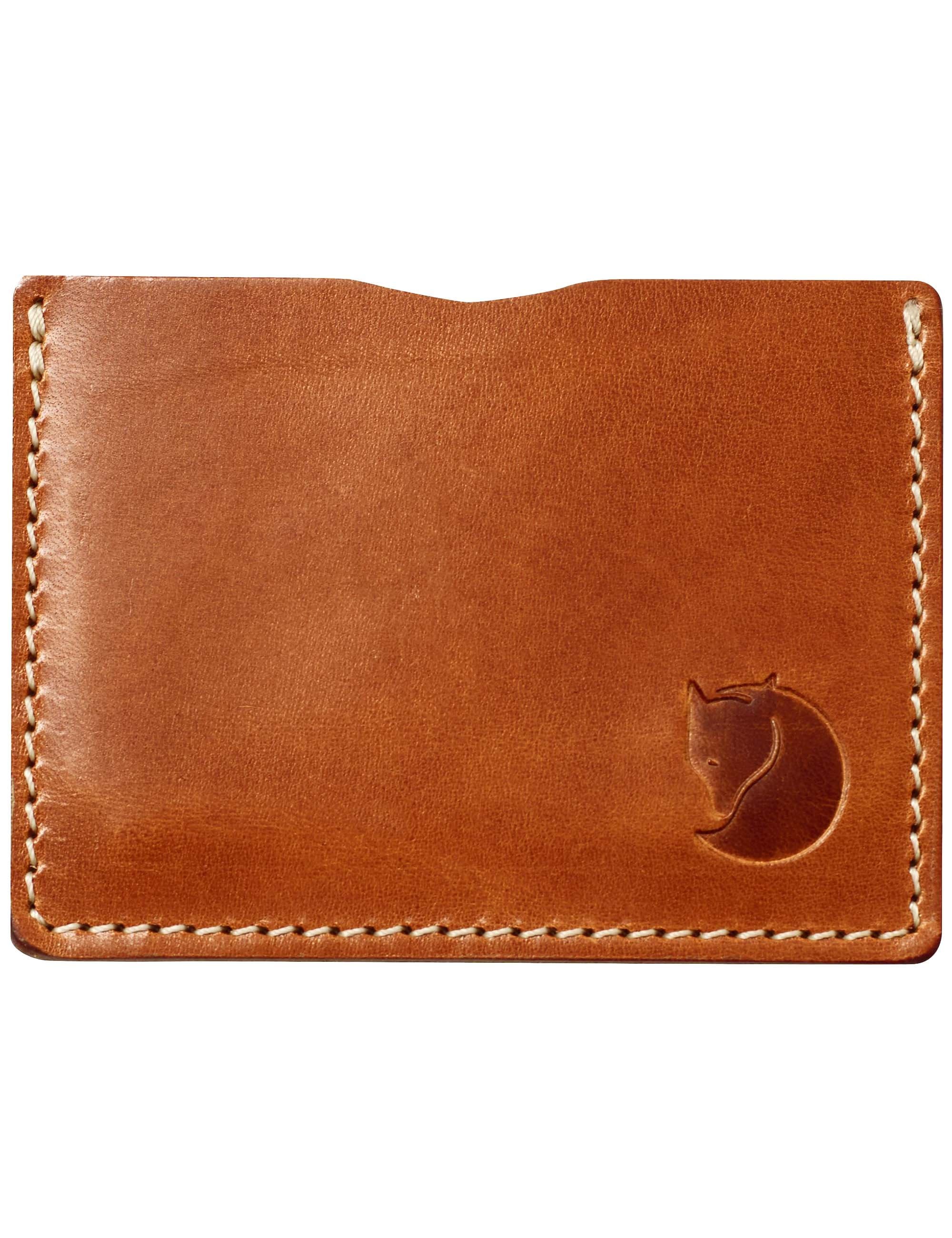 Ovik Leather Card Holder - Cognac