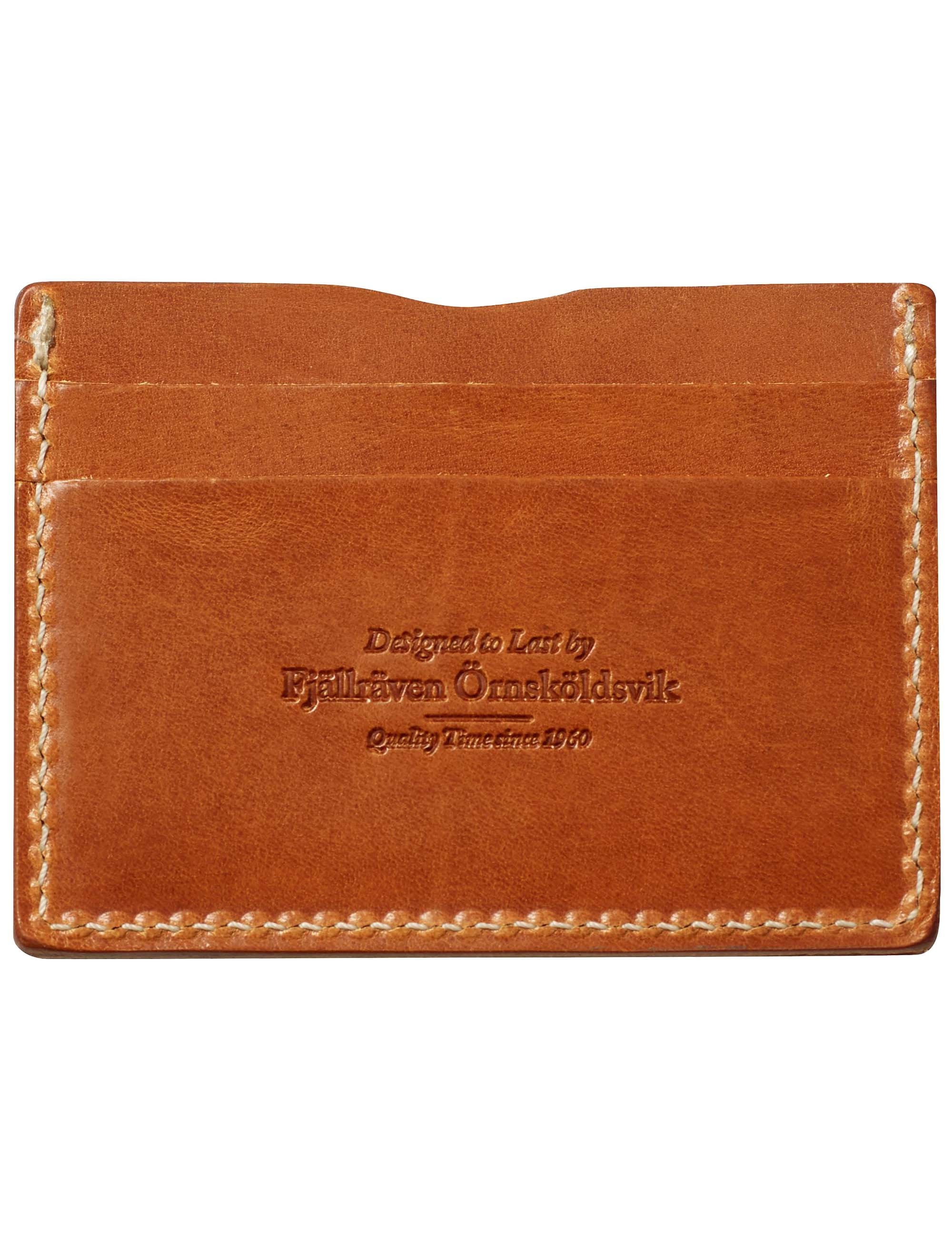 Ovik Leather Card Holder - Cognac