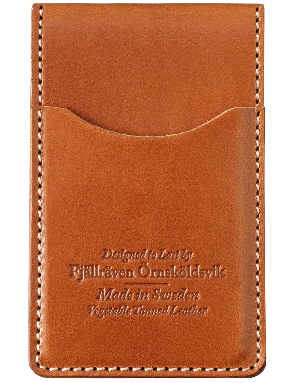 Ovik Leather Large Card Holder  - Cognac