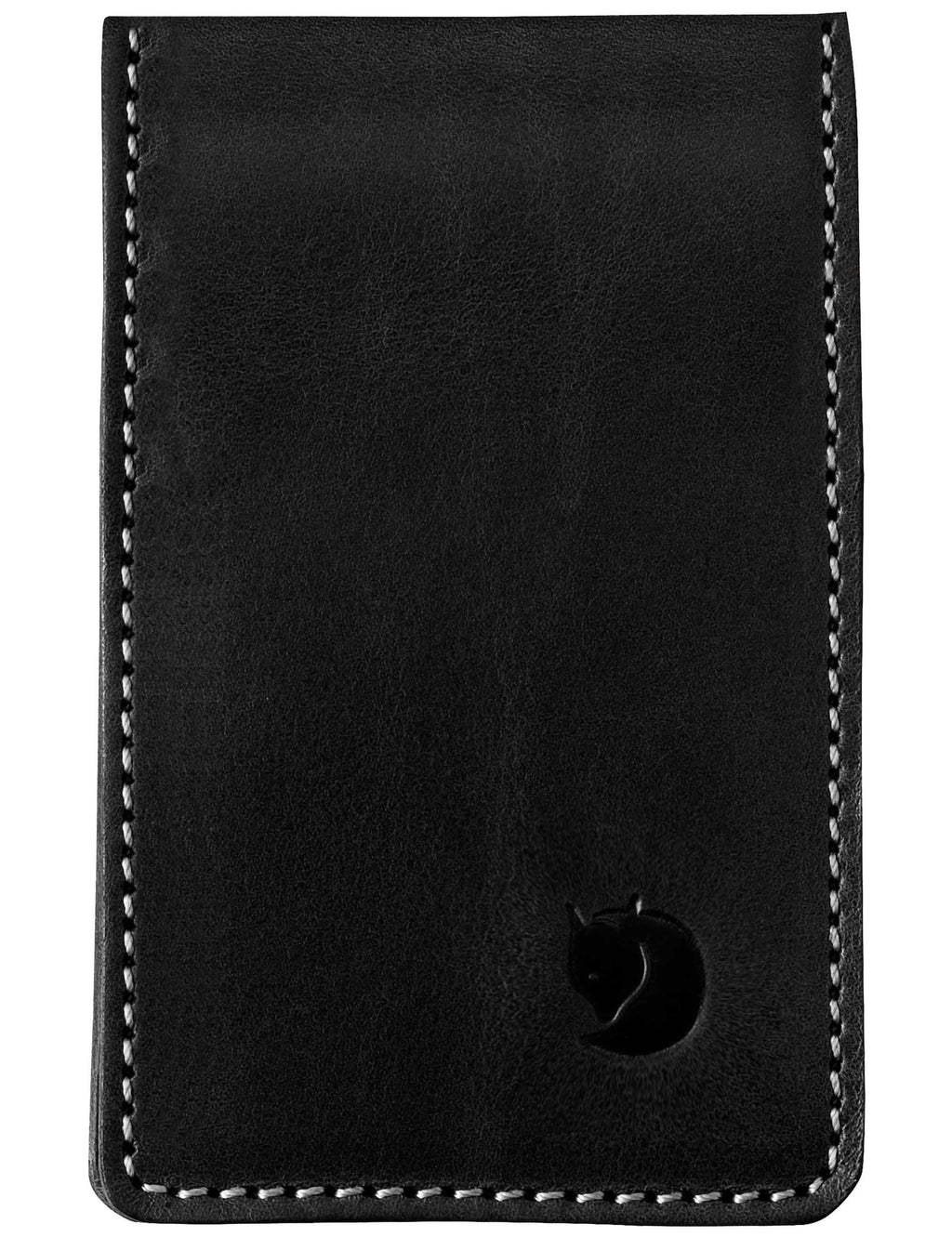 Ovik Leather Large Card Holder - Black