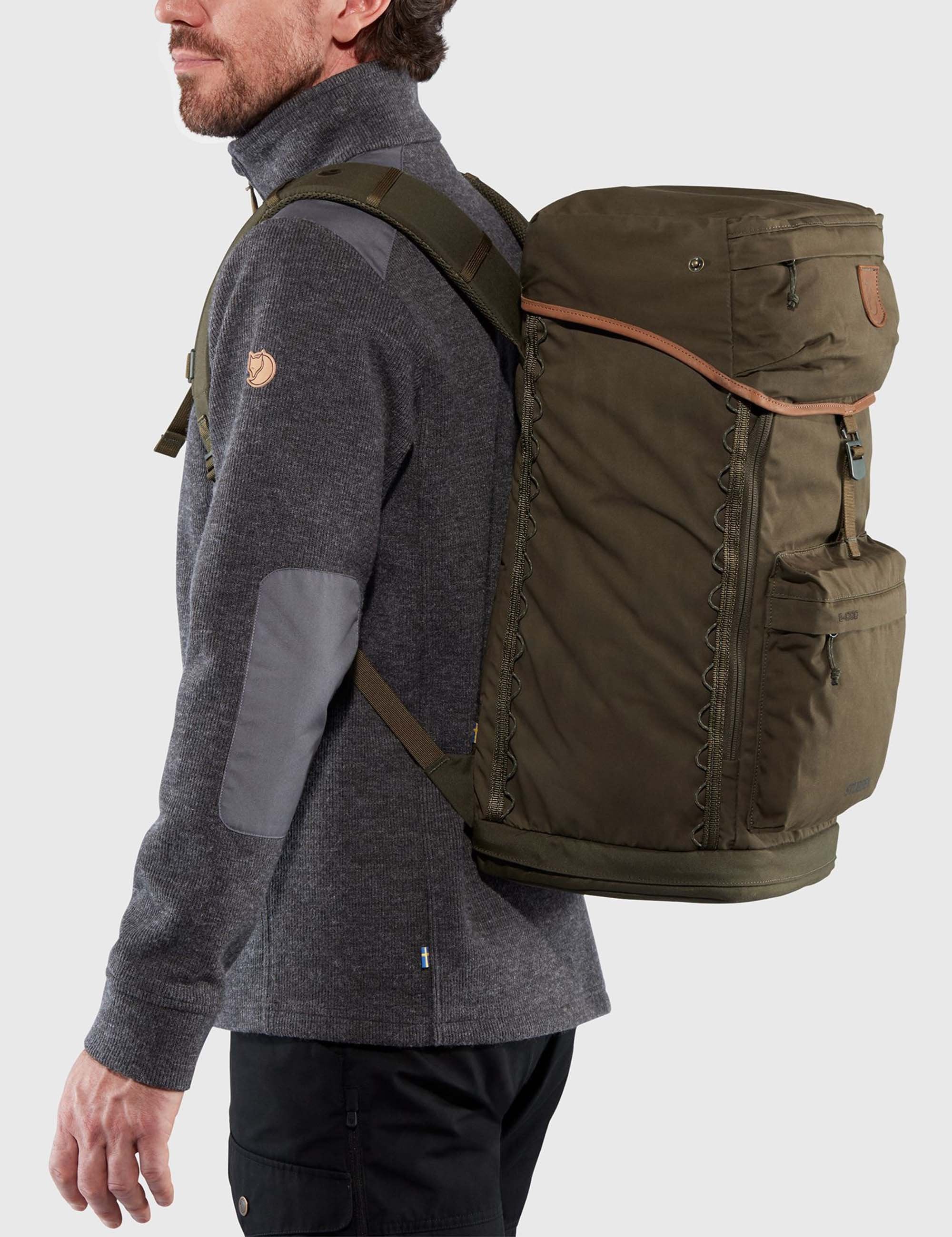 Fjallraven Singi Stubben 27L Backpack - Dark Olive