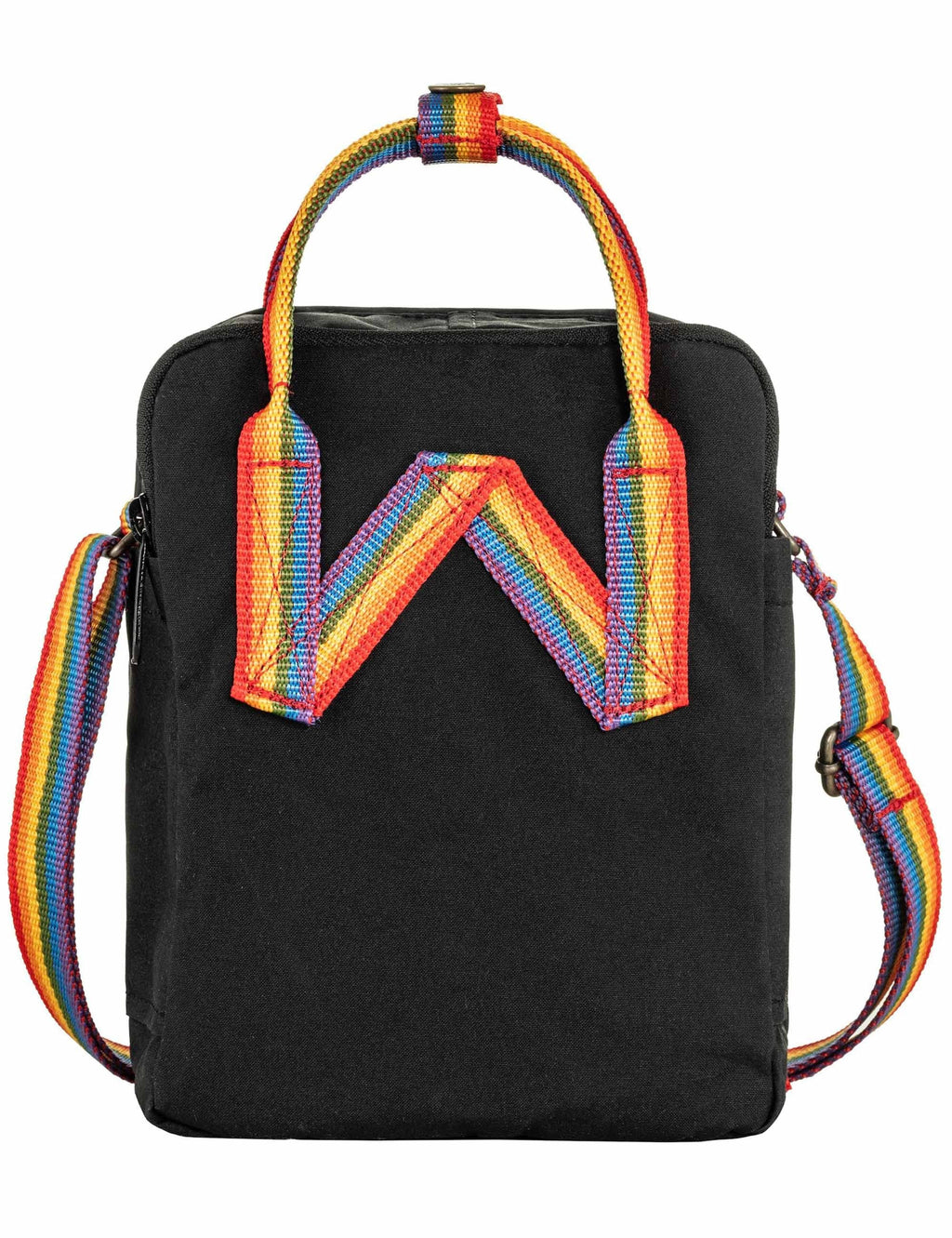 Kanken Sling Rainbow 2.5L Bag - Black-Rainbow Pattern