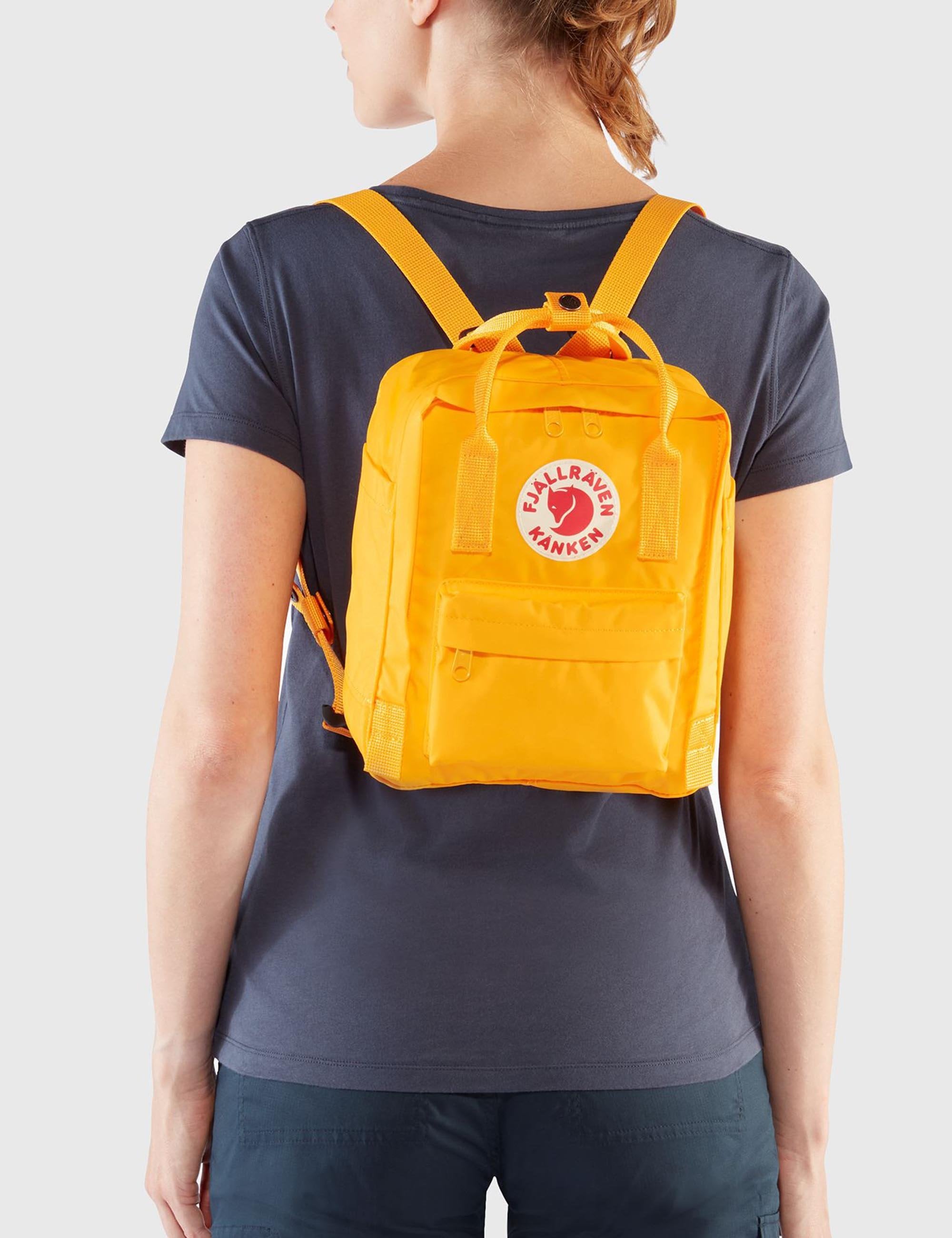 Fjallraven Kanken Mini Backpack — Peach Sand