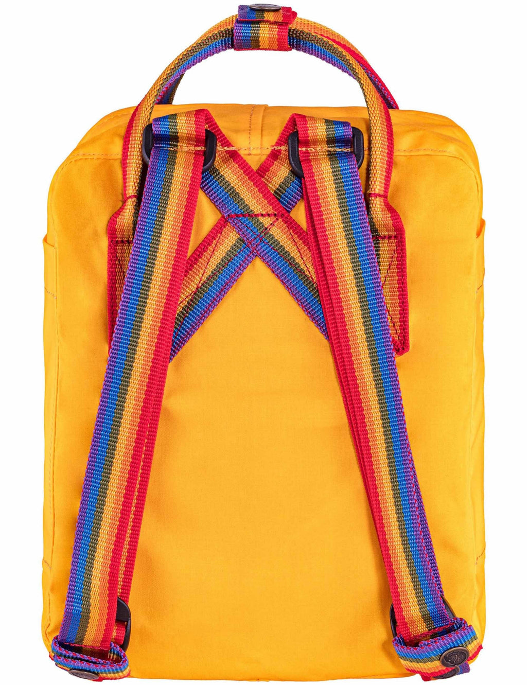Kanken Mini Rainbow Backpack - Warm Yellow-Rainbow Pattern