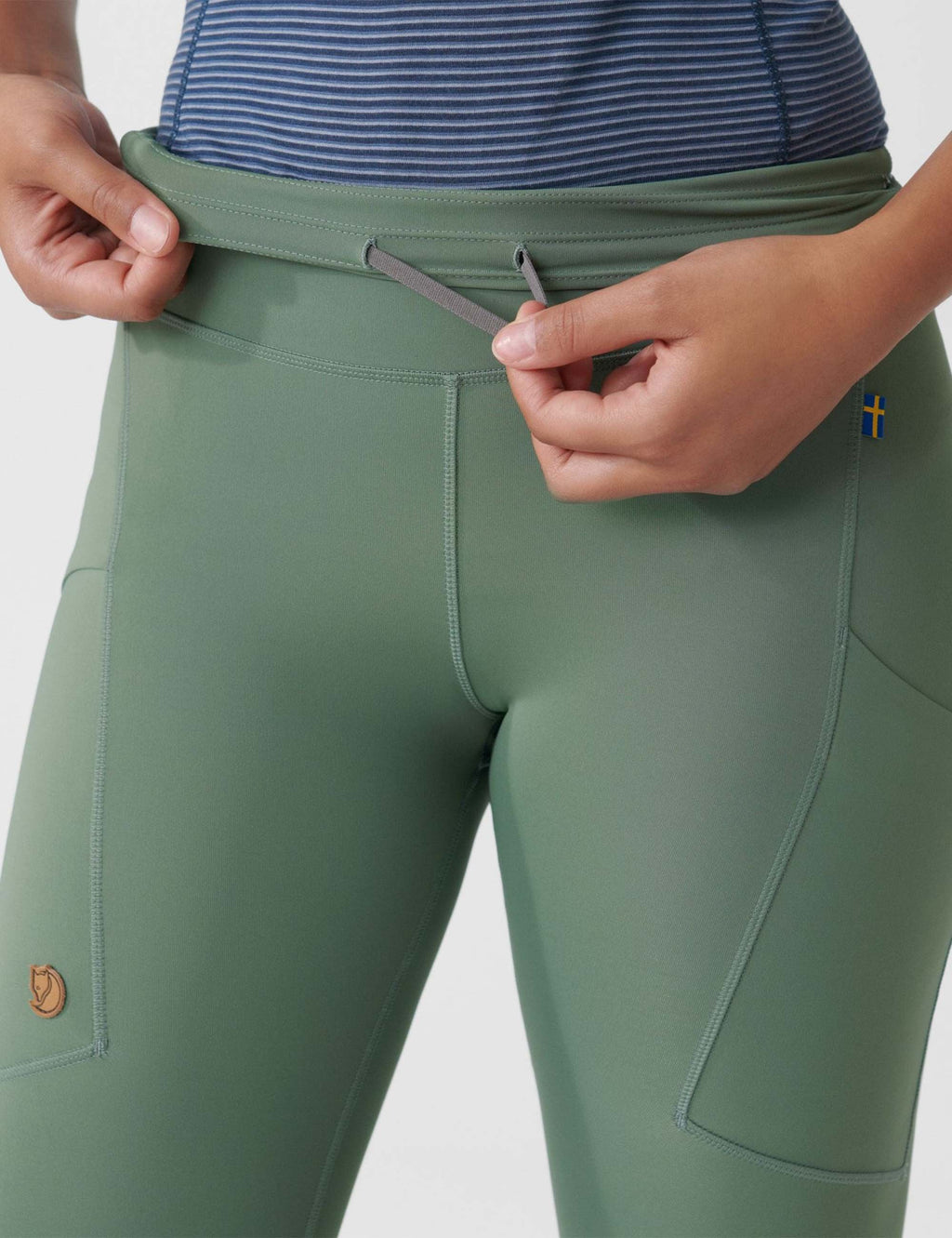 Women's Abisko Tights - Patina Green