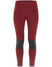 Women's Abisko Trekking Tights Pro - Pomegranate Red-Iron Grey