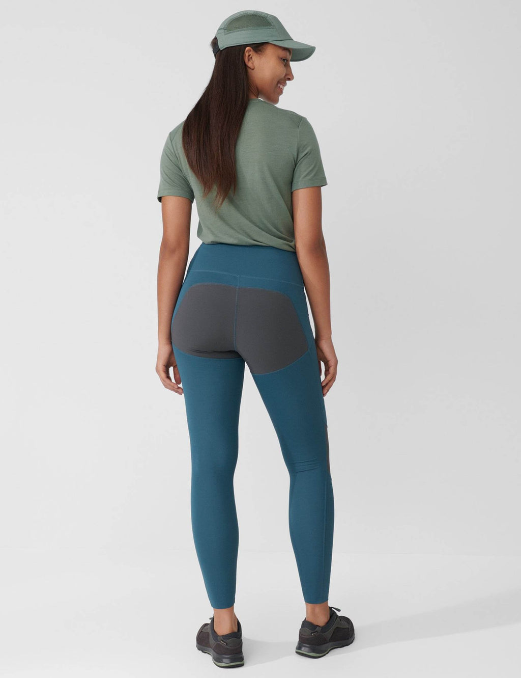 Women's Abisko Trekking Tights Pro - Pomegranate Red-Iron Grey
