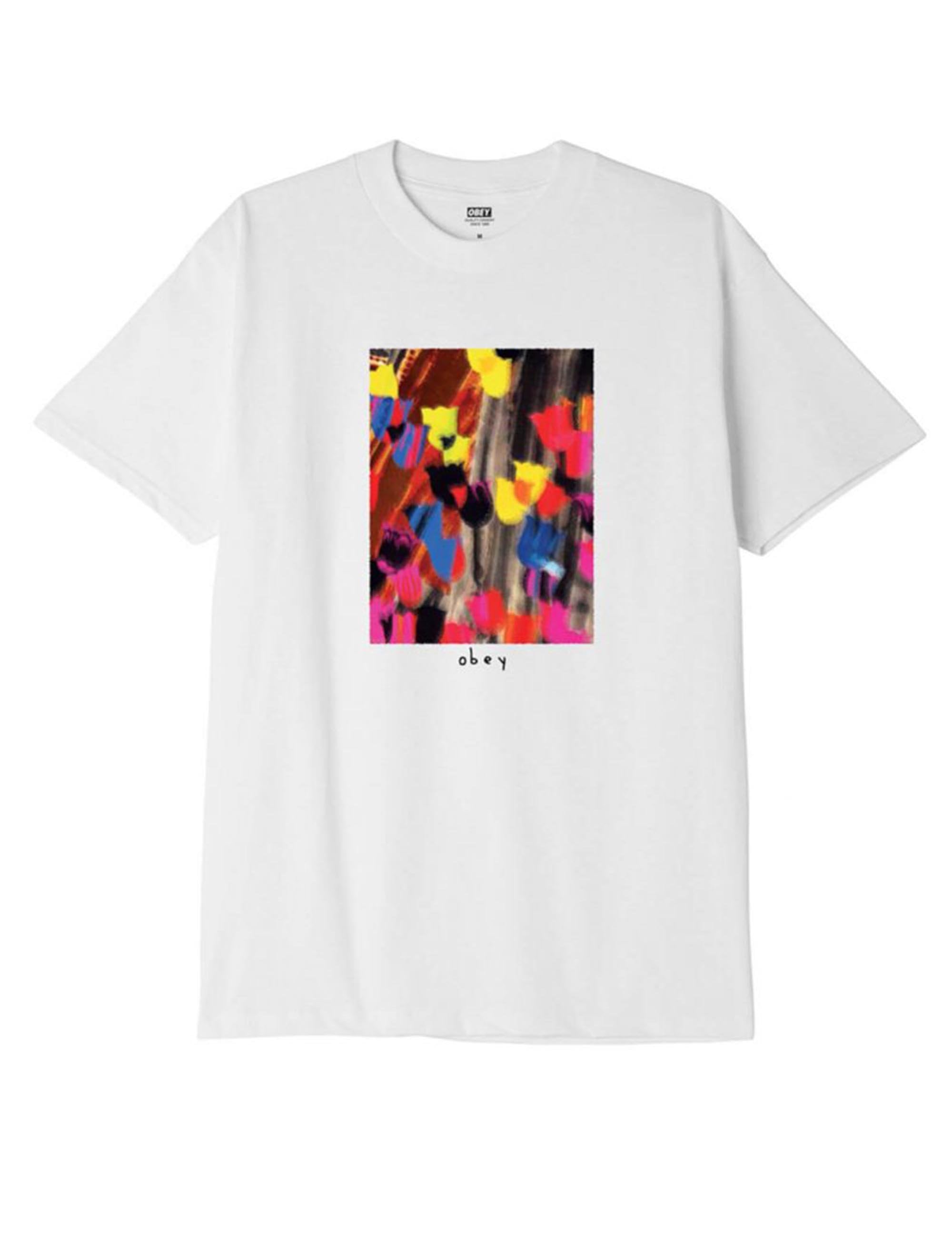 Flower Painting Classic T-Shirt - White
