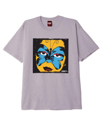 Butterfly Mask T-Shirt - Pigment Purple Paste
