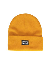 Icon Eyes Beanie Hat - Satin Brass