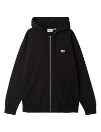 Established Works Eyes Zip Hooded Sweat - Black
