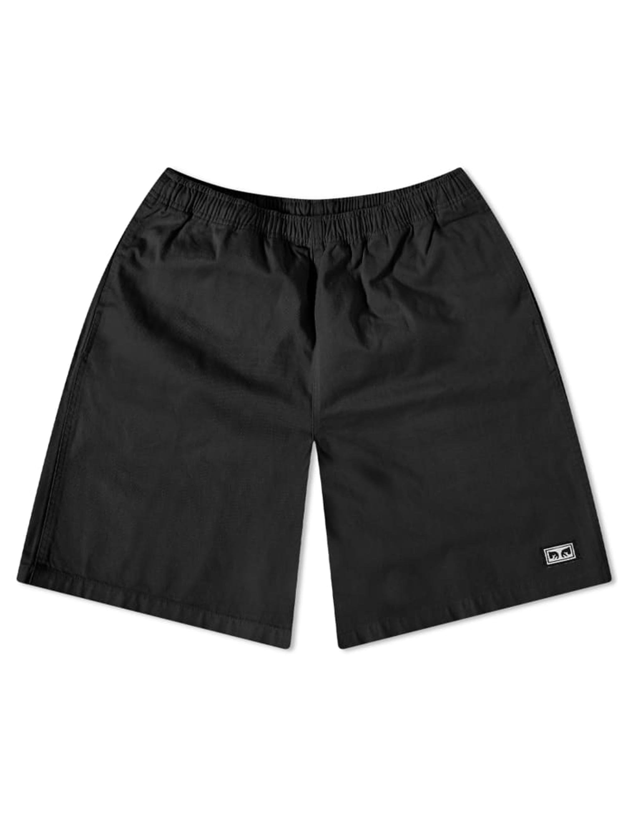 Obey Clothing Easy Relaxed Twill Shorts - Black