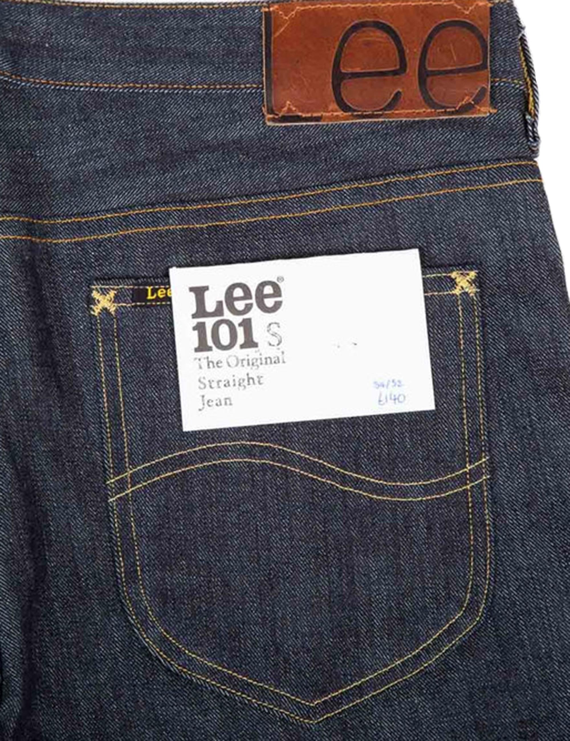 101 S Denim Jeans - Blue Unwashed