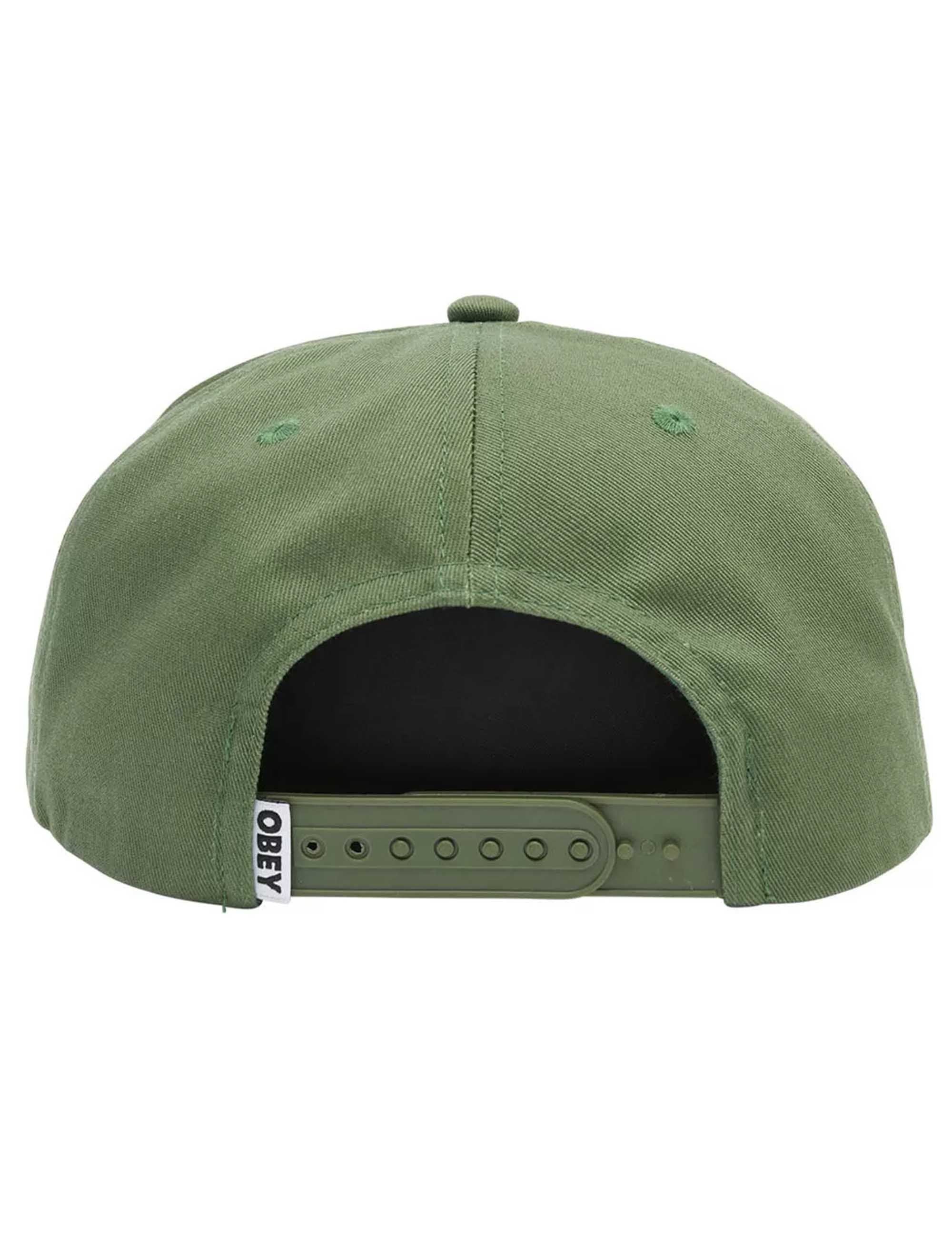 Obey Clothing Icon Eyes Snapback II Hat - Dark Cedar