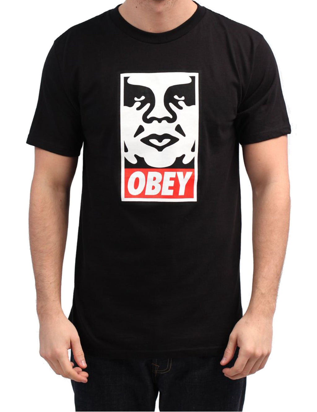 Icon Face Basic T-Shirt - Black