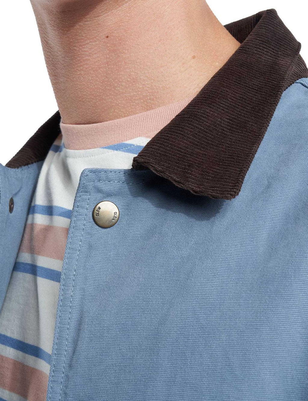Paisley Jacket - Blue Grey