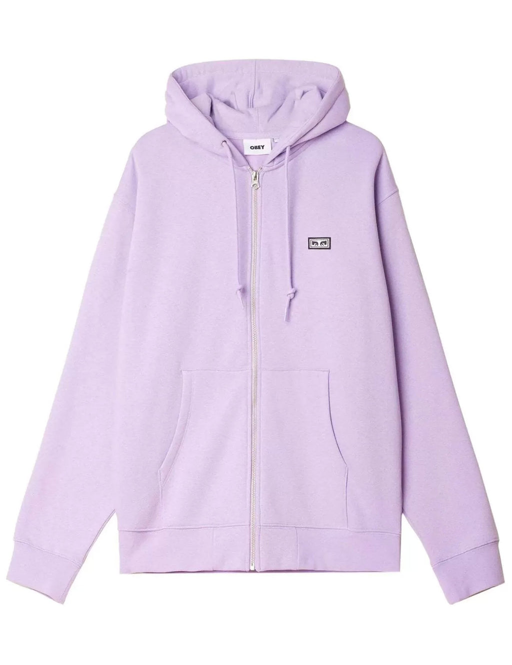 Established Works Eyes Zip Hooded Sweat - Digitial Lavender