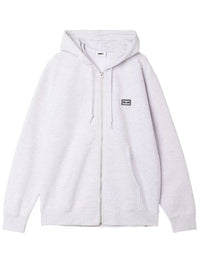 Established Works Eyes Zip Hooded Sweat - Ash Heather