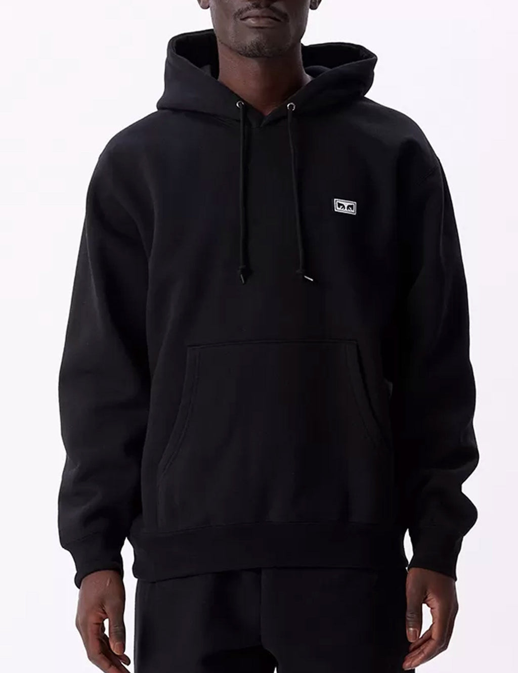 Established Works Eyes Hooded Sweat - Black