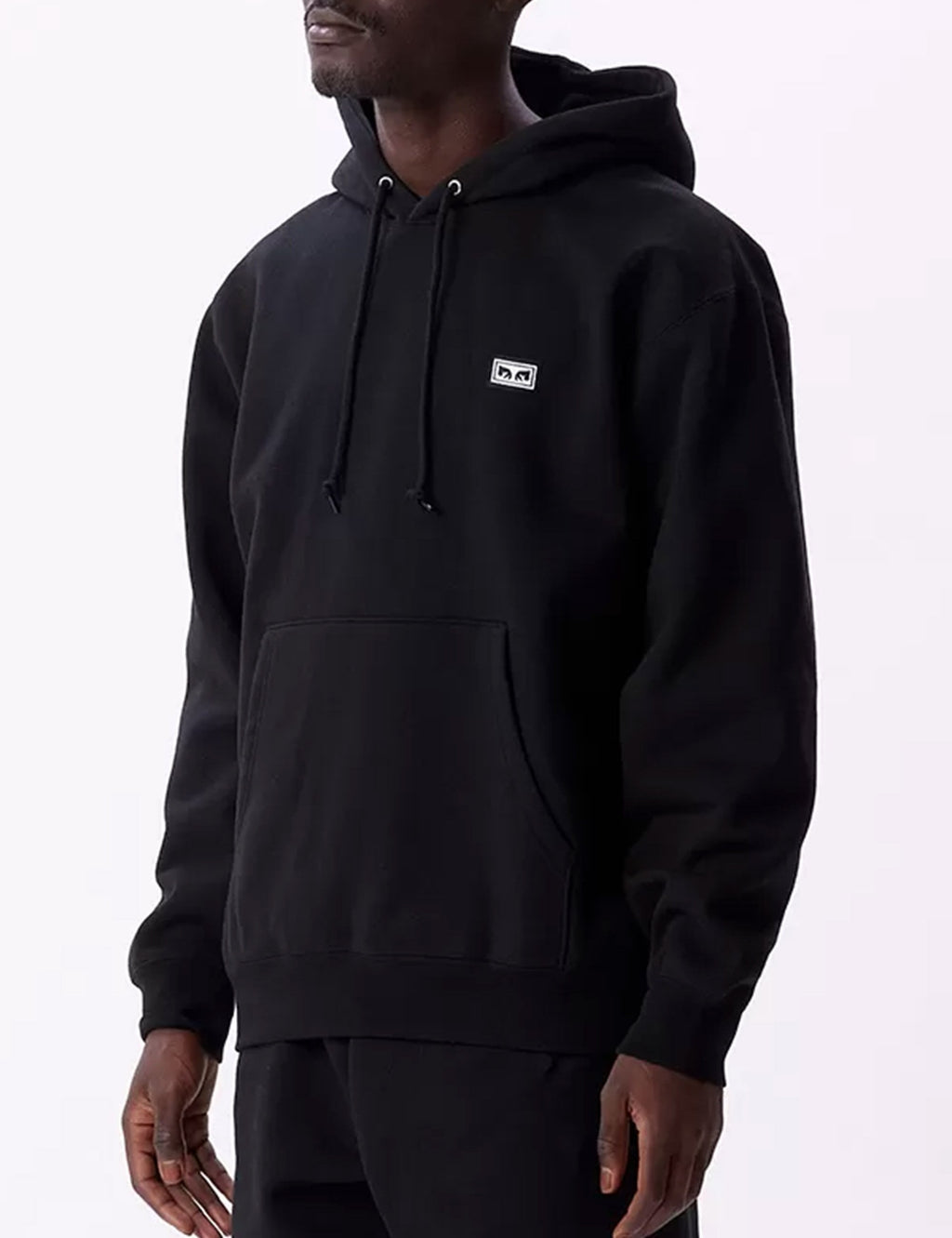 Established Works Eyes Hooded Sweat - Black