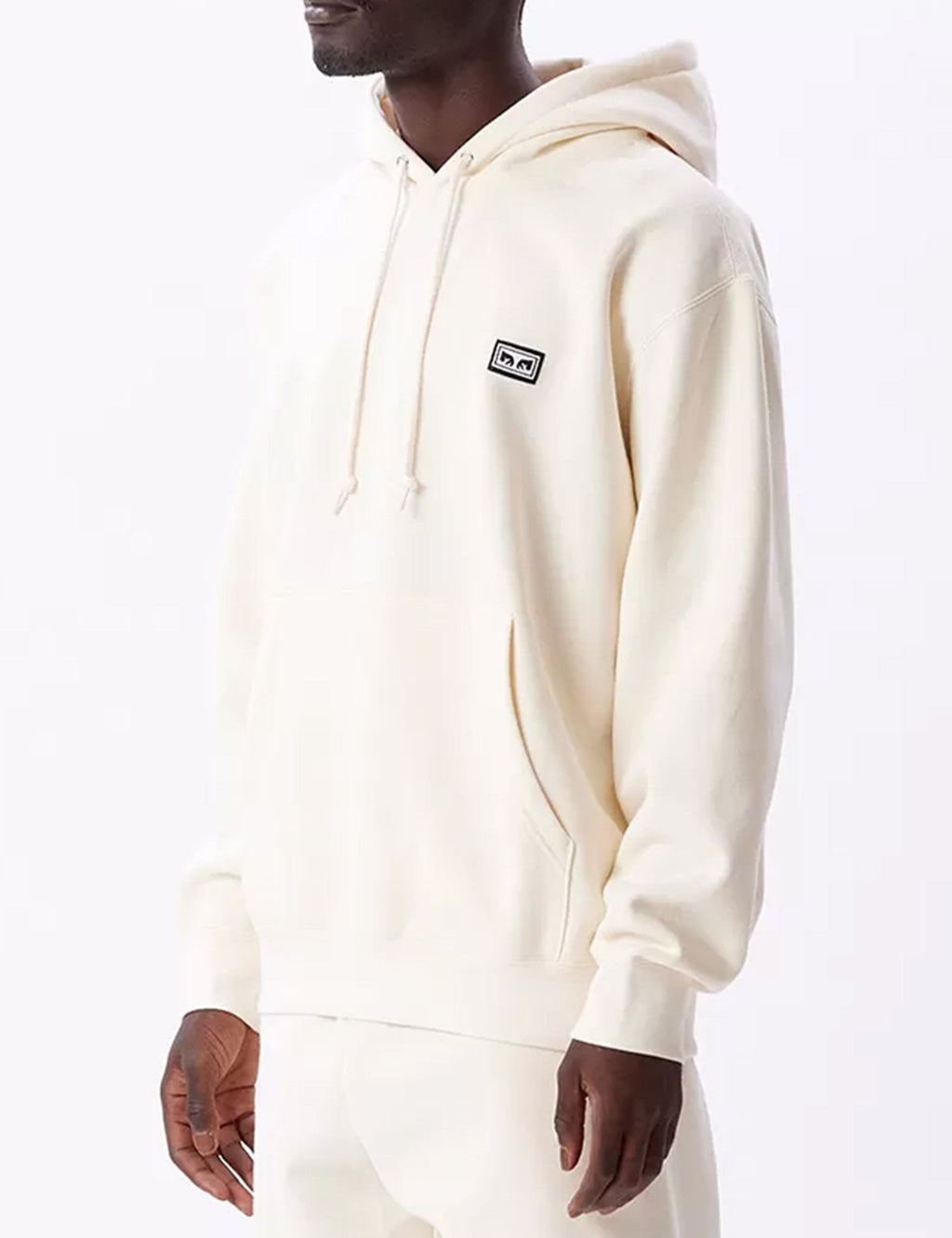 Established Works Eyes Hooded Sweat - Unbleached