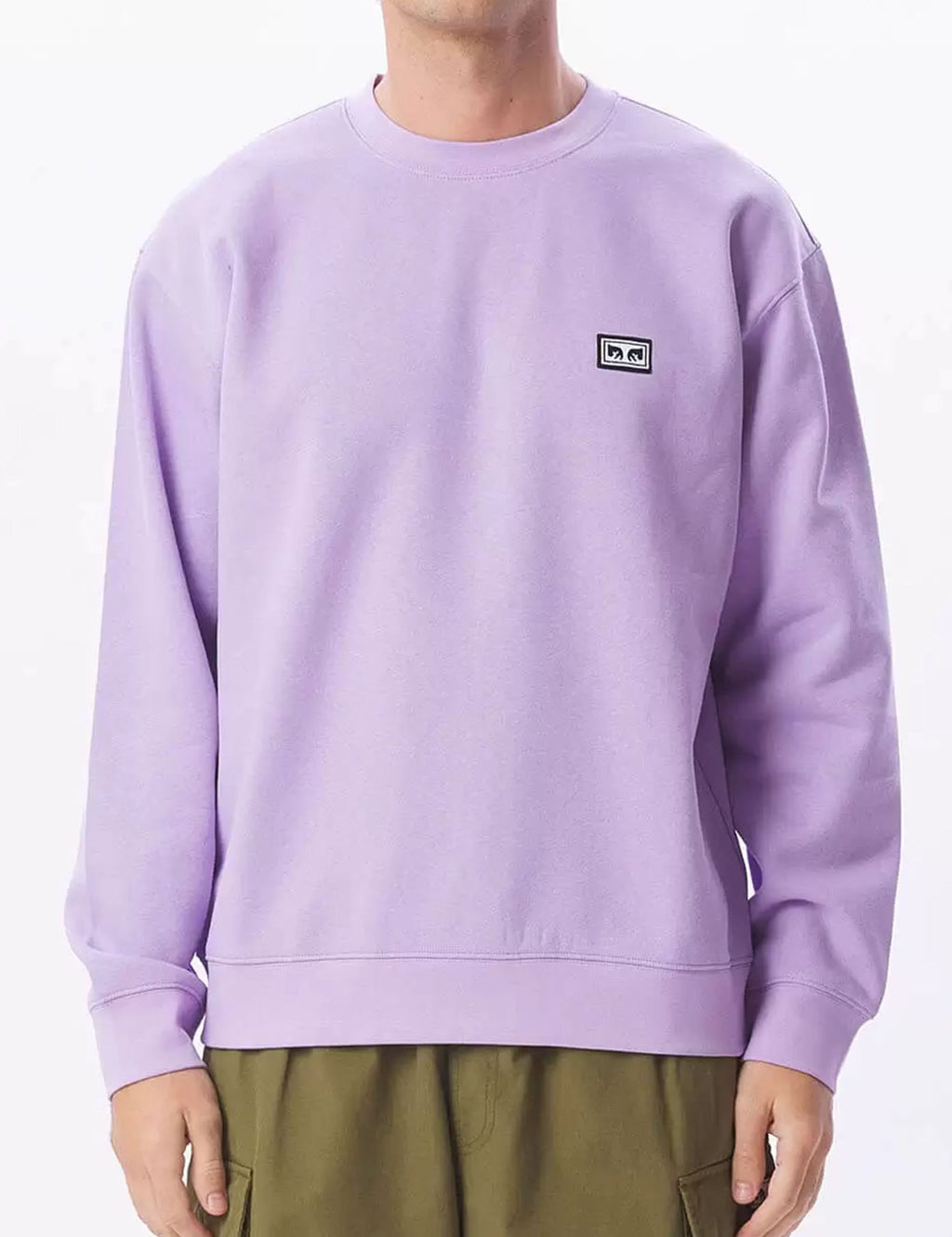 Established Works Eyes Crew Sweat - Digital Lavender