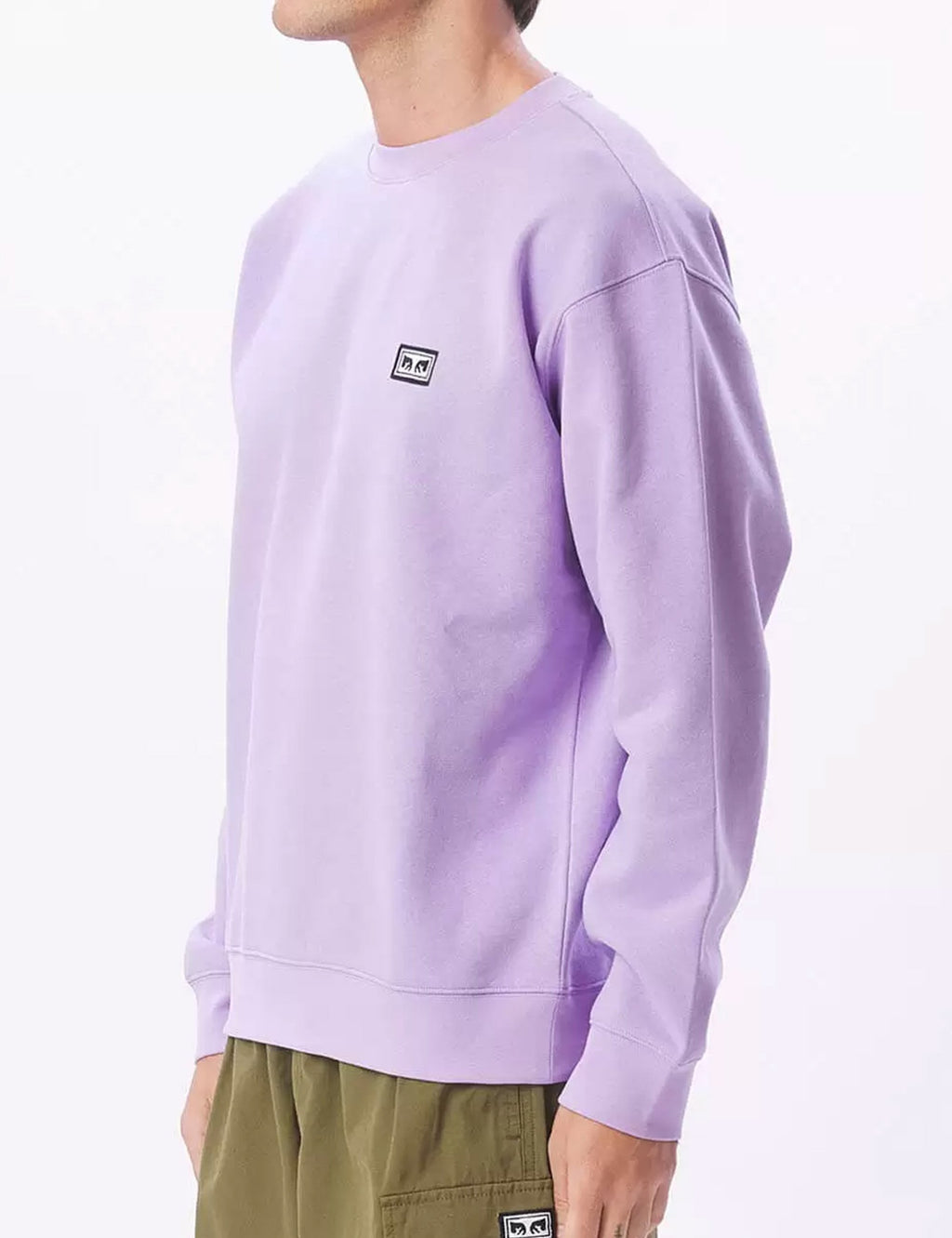 Established Works Eyes Crew Sweat - Digital Lavender