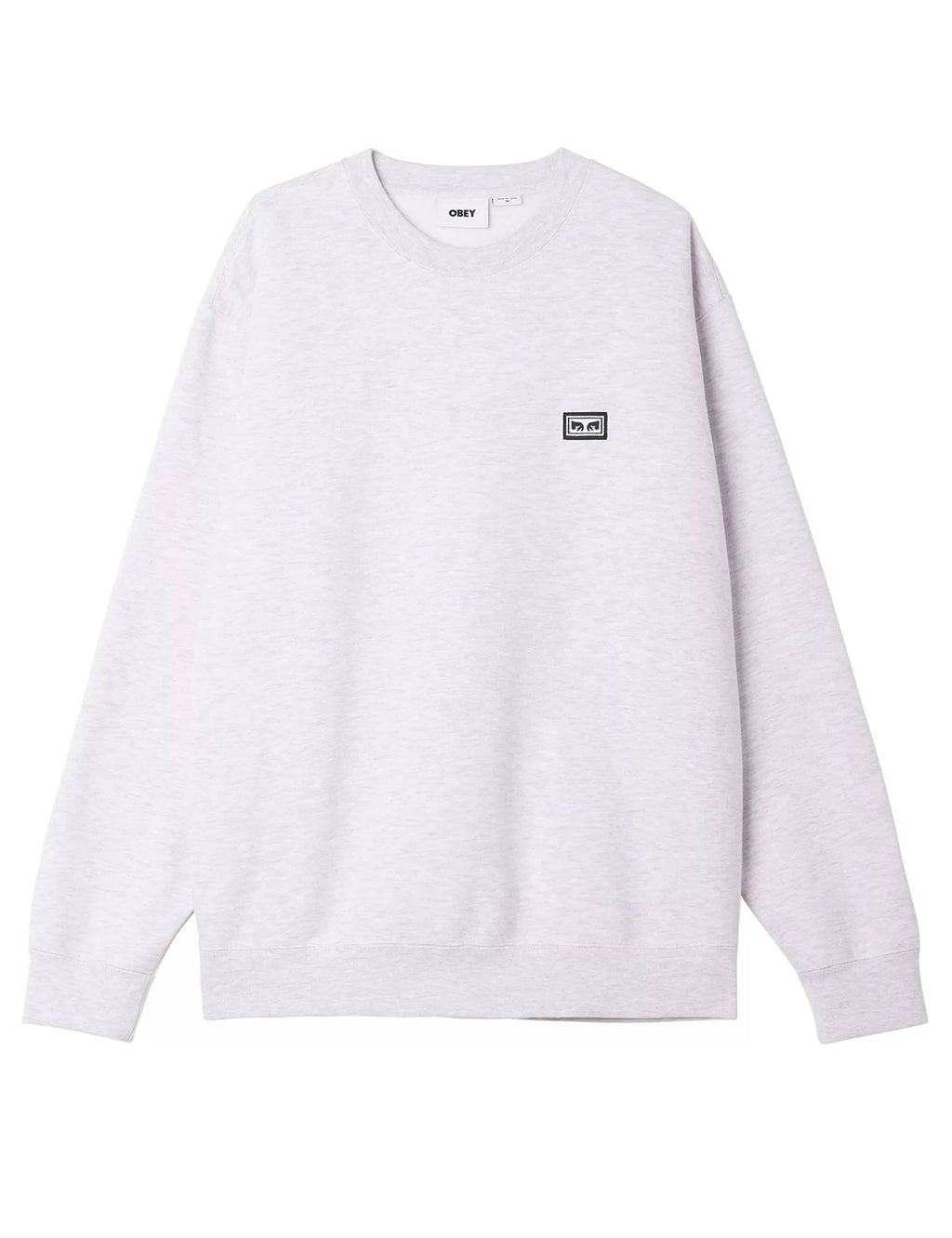 Established Works Eyes Crew Sweat - Ash Grey